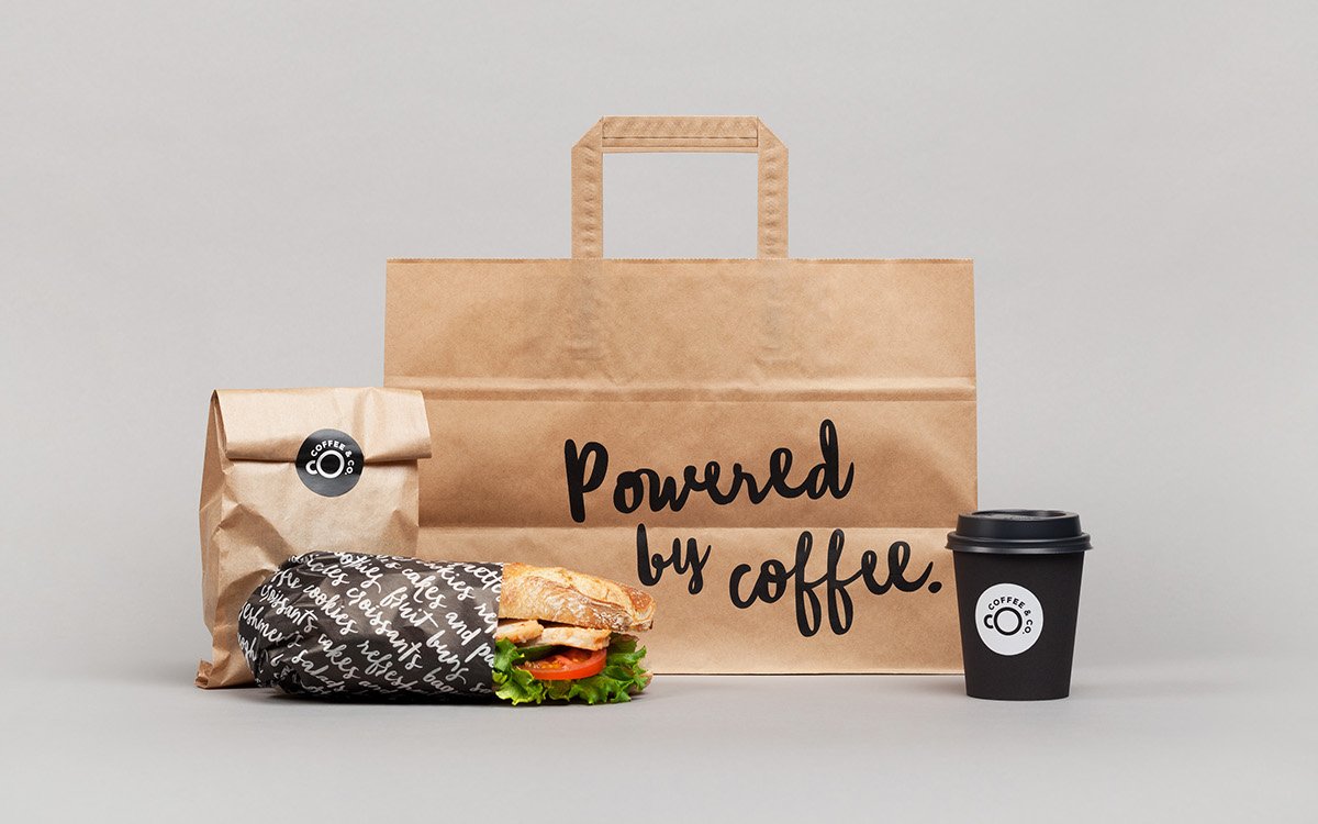 Coffee & Co自助餐廳品牌形象設(shè)計