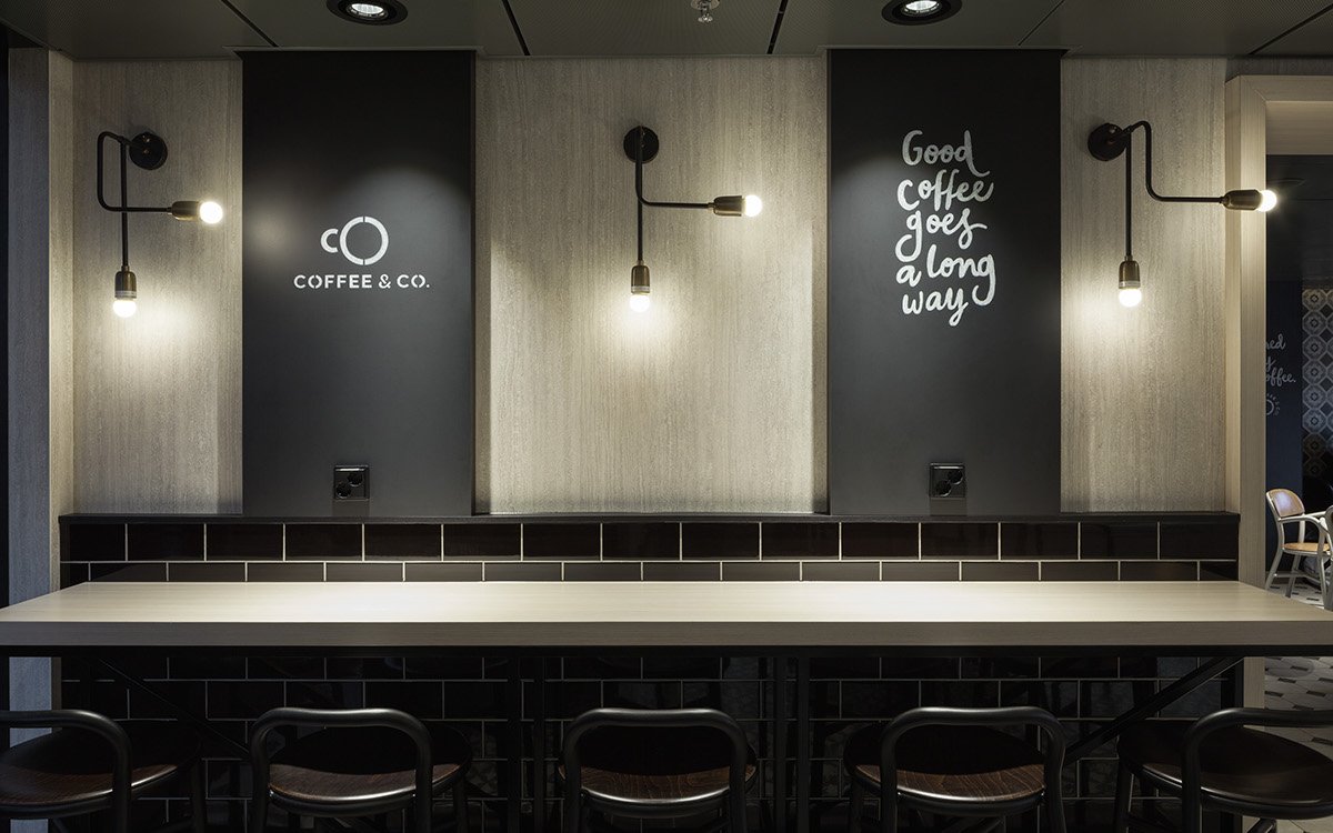 Coffee & Co自助餐廳品牌形象設(shè)計