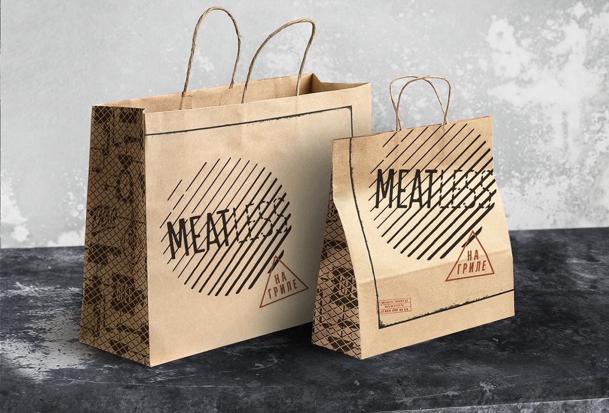  MEATLESS 手提袋設(shè)計(jì)