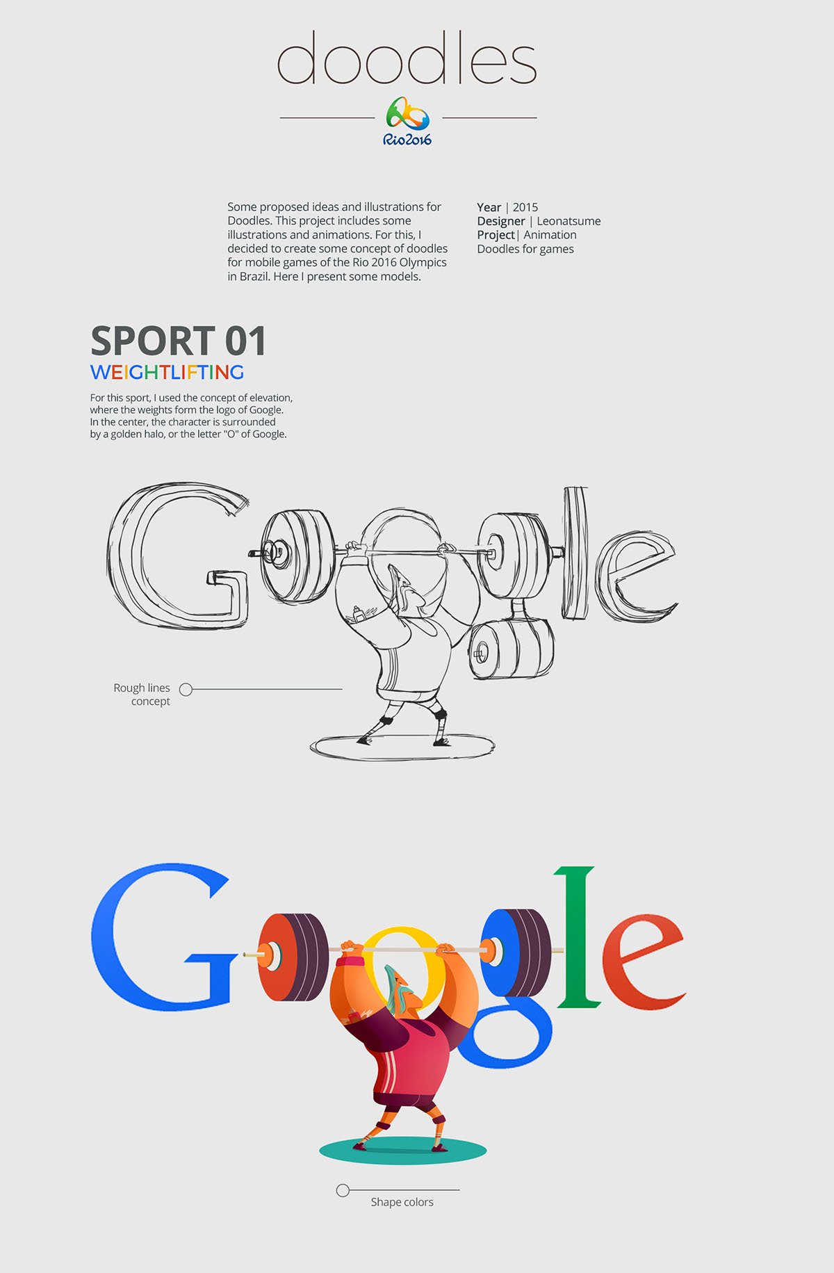 Google Doodles 插畫創(chuàng)意形象設(shè)計展示