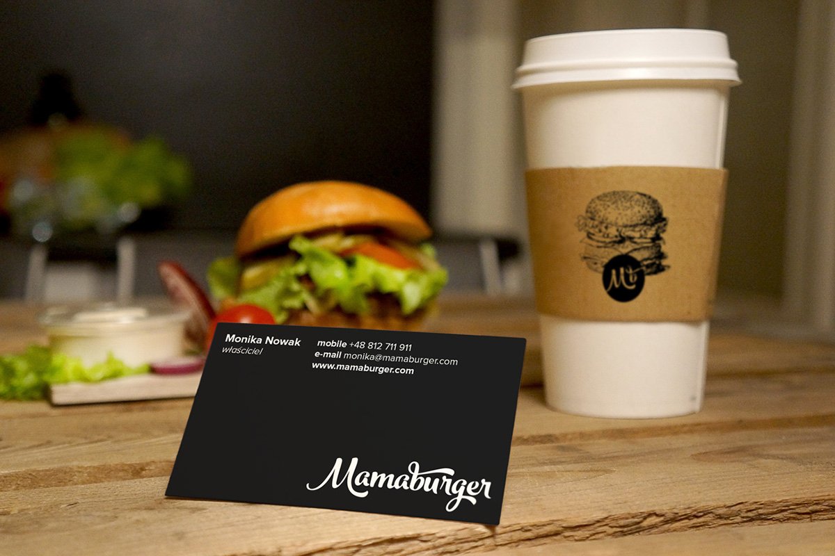 Mamaburger 餐飲品牌形象設(shè)計(jì) 食品形象展示  形象設(shè)計(jì) 名片設(shè)計(jì) 包裝設(shè)計(jì)