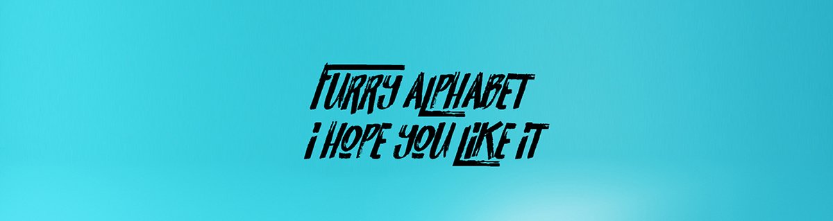 “Furry Alphabet”吉祥物品牌設(shè)計形象  標志設(shè)計展示
