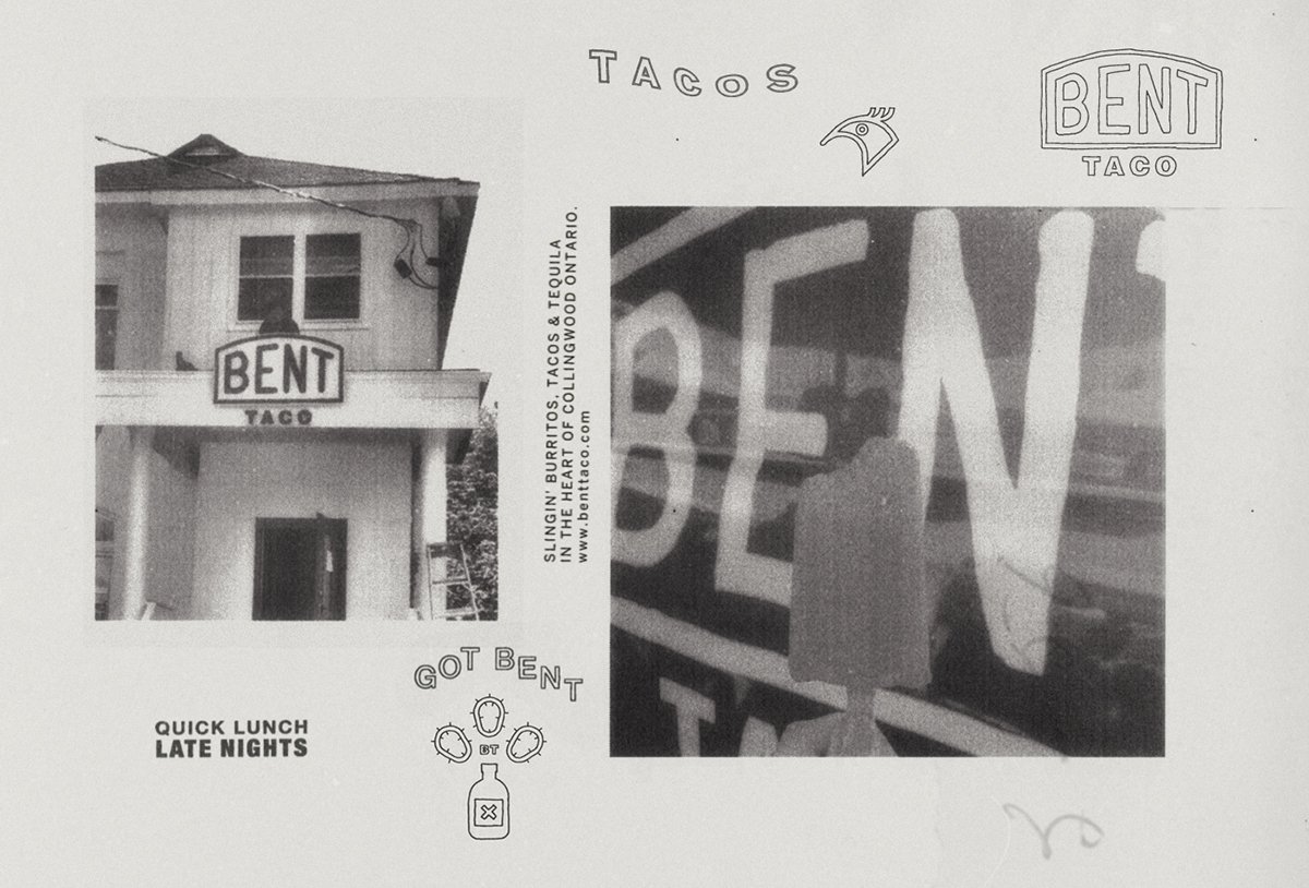BENT餐飲品牌設(shè)計(jì)形象  餐廳展示