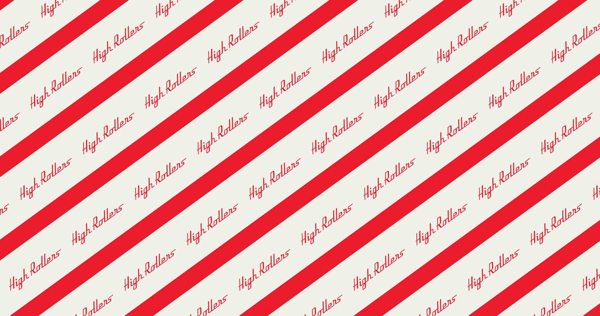 High Rollens保齡球場品牌設(shè)計(jì)形象  輔助圖形設(shè)計(jì)