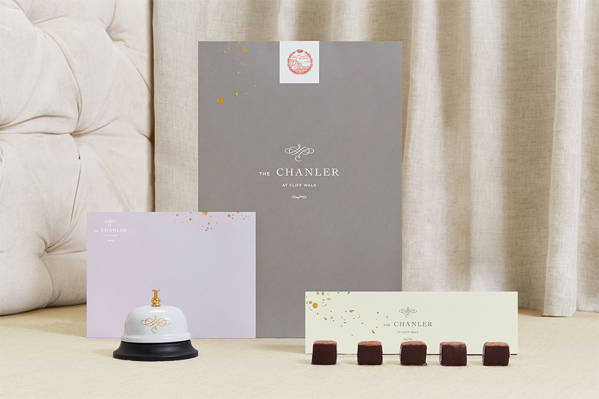 Chanler at Cliff Walk酒店品牌設(shè)計(jì)  點(diǎn)餐紙?jiān)O(shè)計(jì)