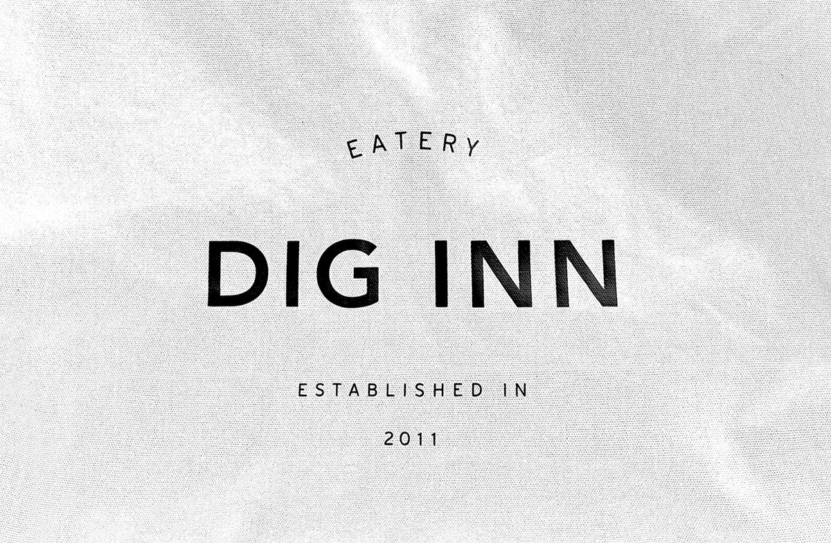 DIG INN酒店品牌設(shè)計  標志設(shè)計
