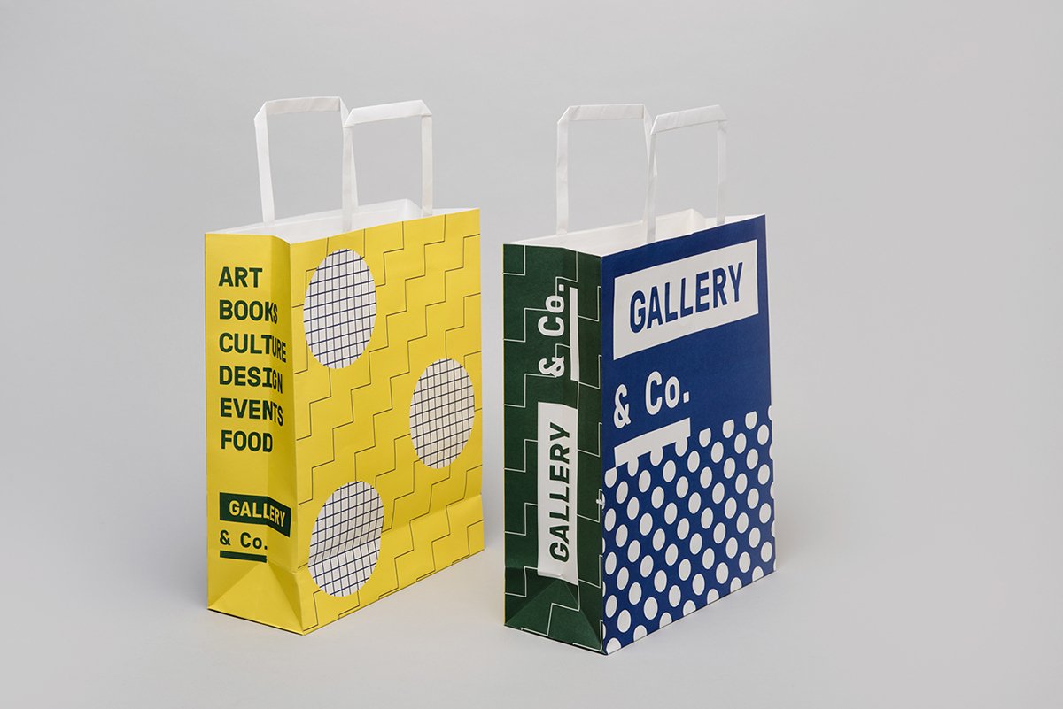 Gallery＆Co餐廳品牌形象設(shè)計(jì)  手提袋設(shè)計(jì)