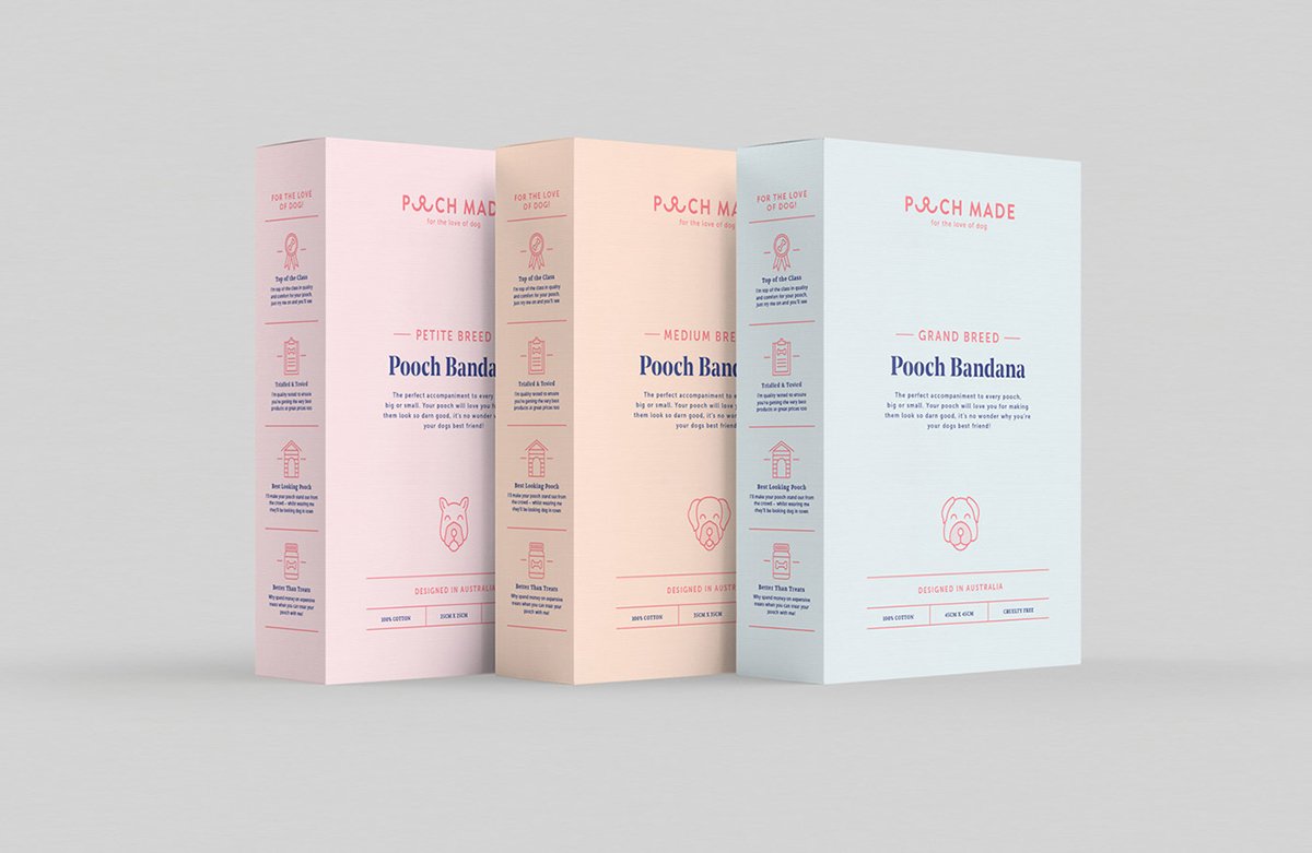 Pooch Made零售商品牌形象  包裝設(shè)計(jì)