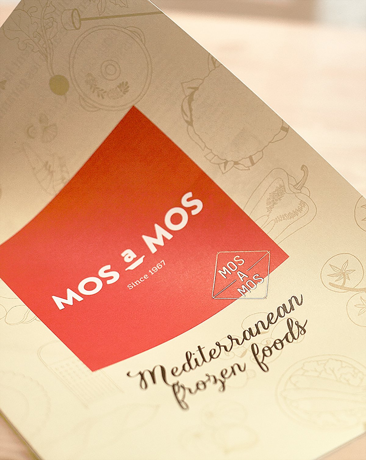 Mos Mos冷凍食品品牌設(shè)計形象  封面設(shè)計
