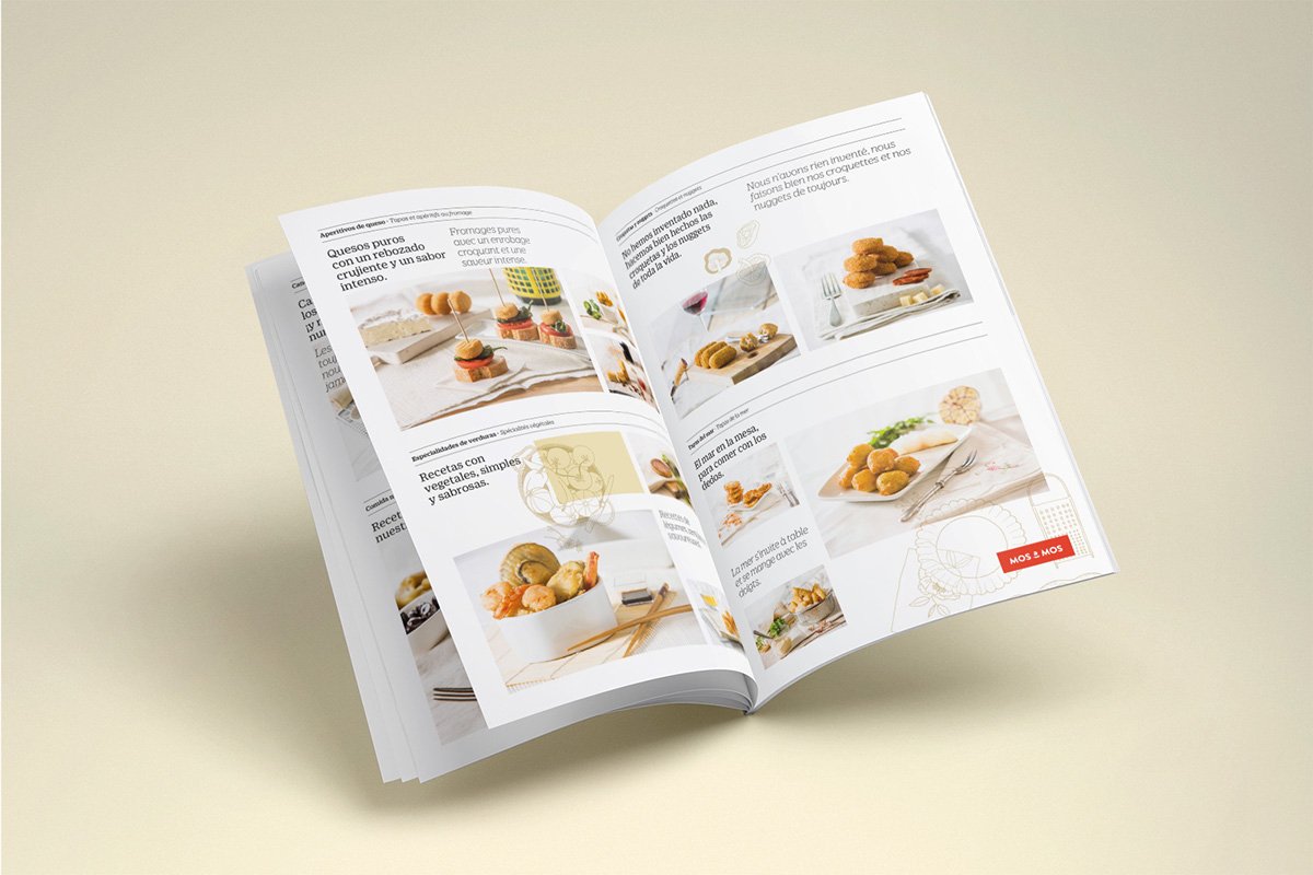 Mos Mos冷凍食品品牌設(shè)計形象  畫冊設(shè)計