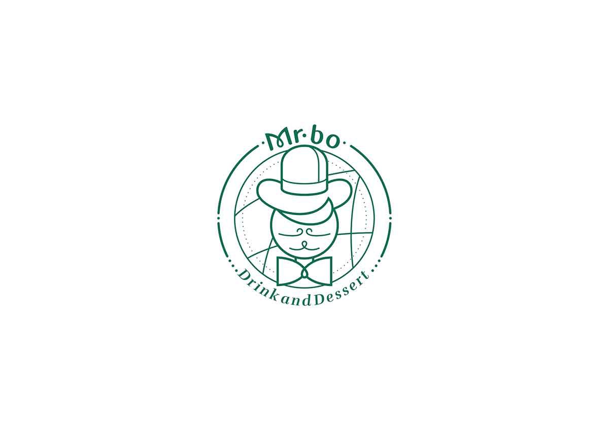 深圳品牌設(shè)計  深圳品牌策劃  菠鮮生港式奶茶店品牌形象設(shè)計  標志設(shè)計