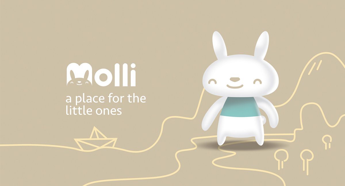 深圳品牌設計  深圳品牌策劃  Molli兒童服裝店品牌形象設計  海報設計