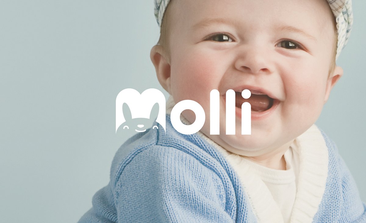 Molli兒童服裝店品牌形象設計