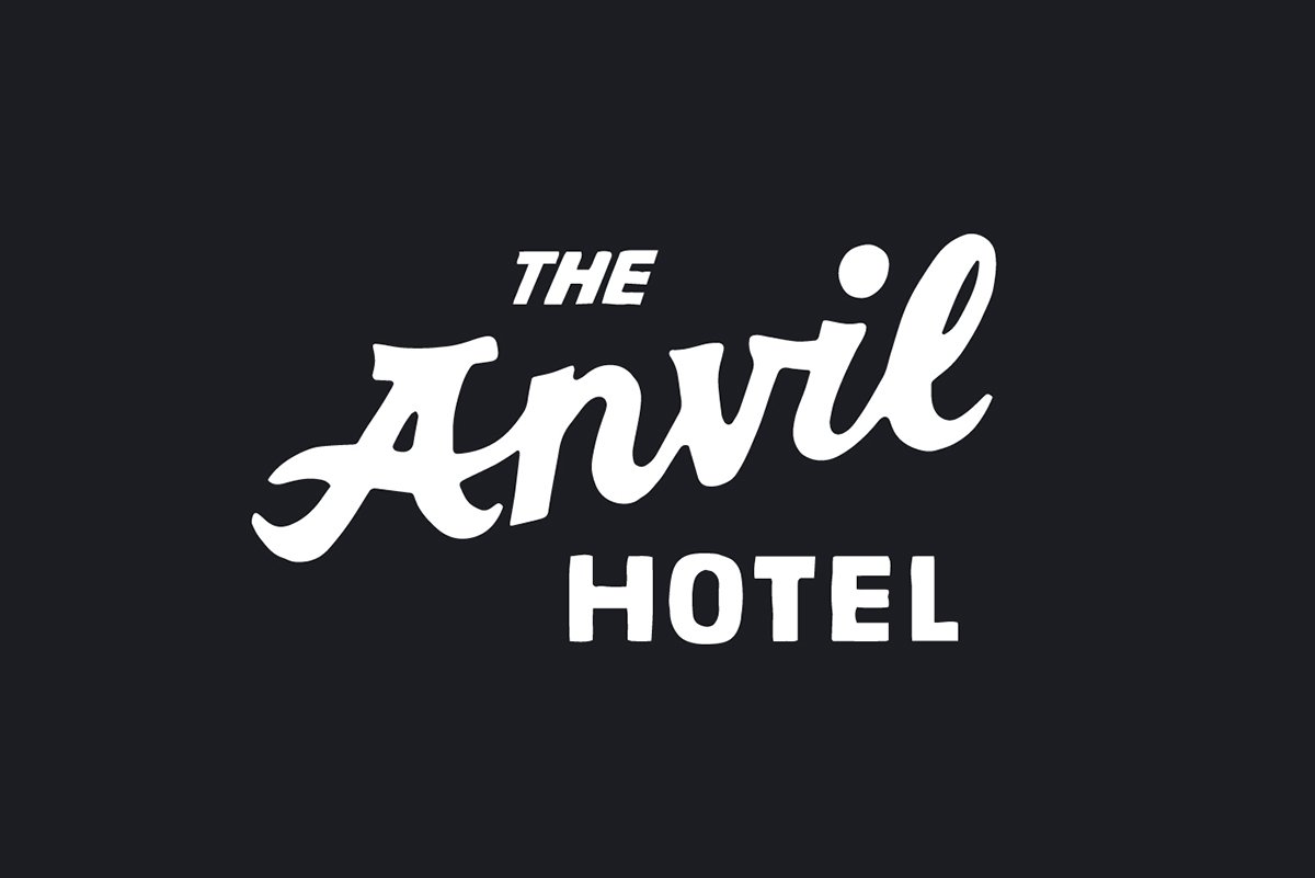 深圳品牌設(shè)計(jì)  深圳品牌策劃  Anvil酒店品牌形象設(shè)計(jì)  字體設(shè)計(jì)