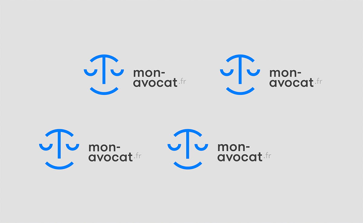深圳品牌設(shè)計  深圳品策劃  Mon-avocat.fr網(wǎng)站品牌形象設(shè)計  標(biāo)志設(shè)計