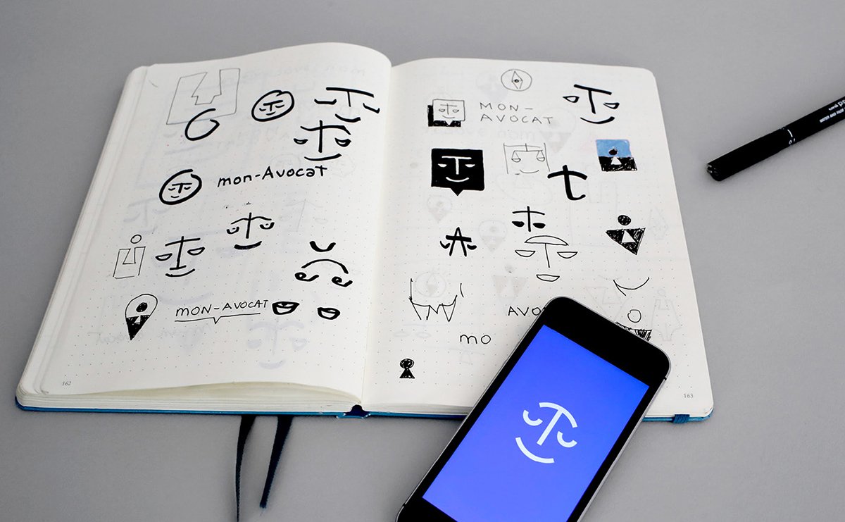 深圳品牌設(shè)計  深圳品策劃  Mon-avocat.fr網(wǎng)站品牌形象設(shè)計   草稿展示