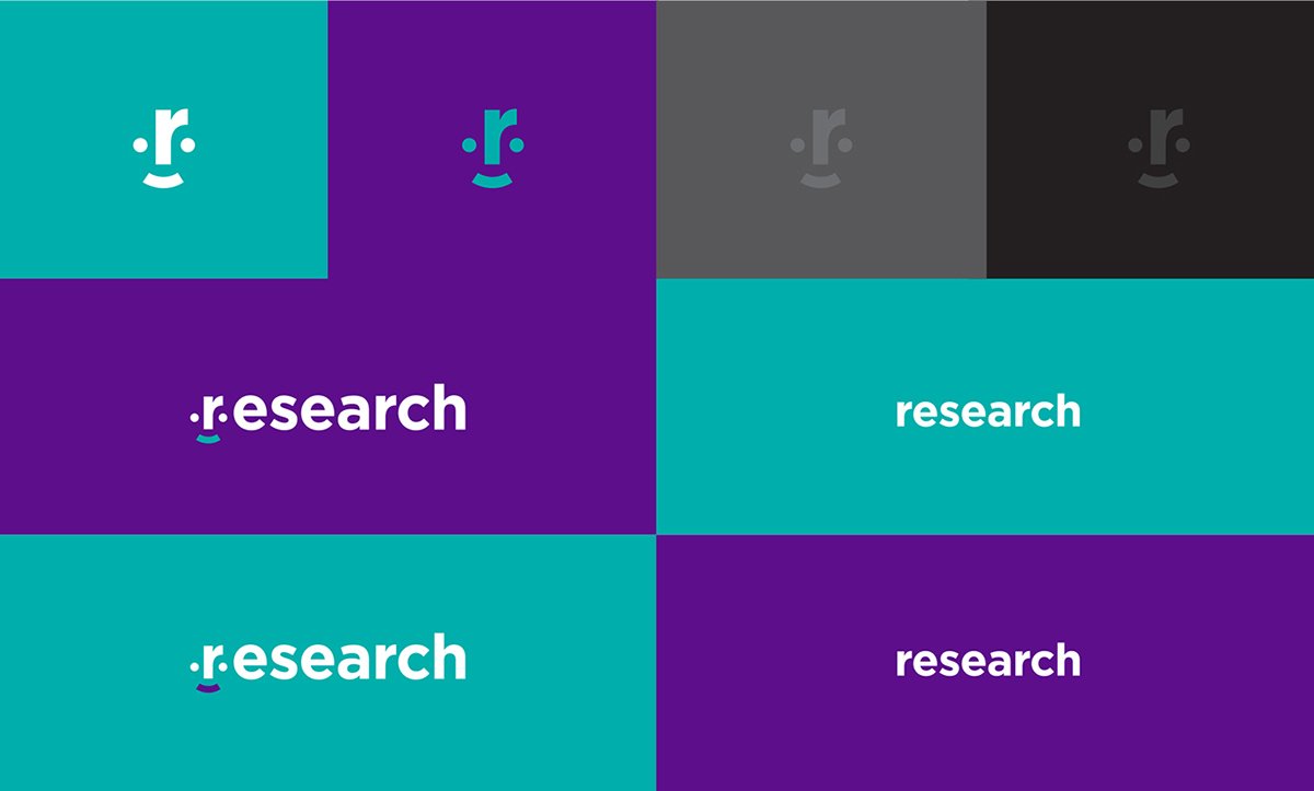 深圳品牌設(shè)計  深圳品牌策劃  RESEARCH市場研究公司品牌設(shè)計   配色展示