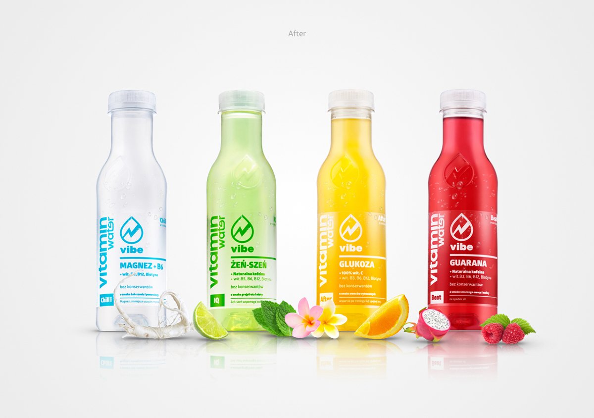 Vibe維生素水包裝形象設(shè)計(jì)展示