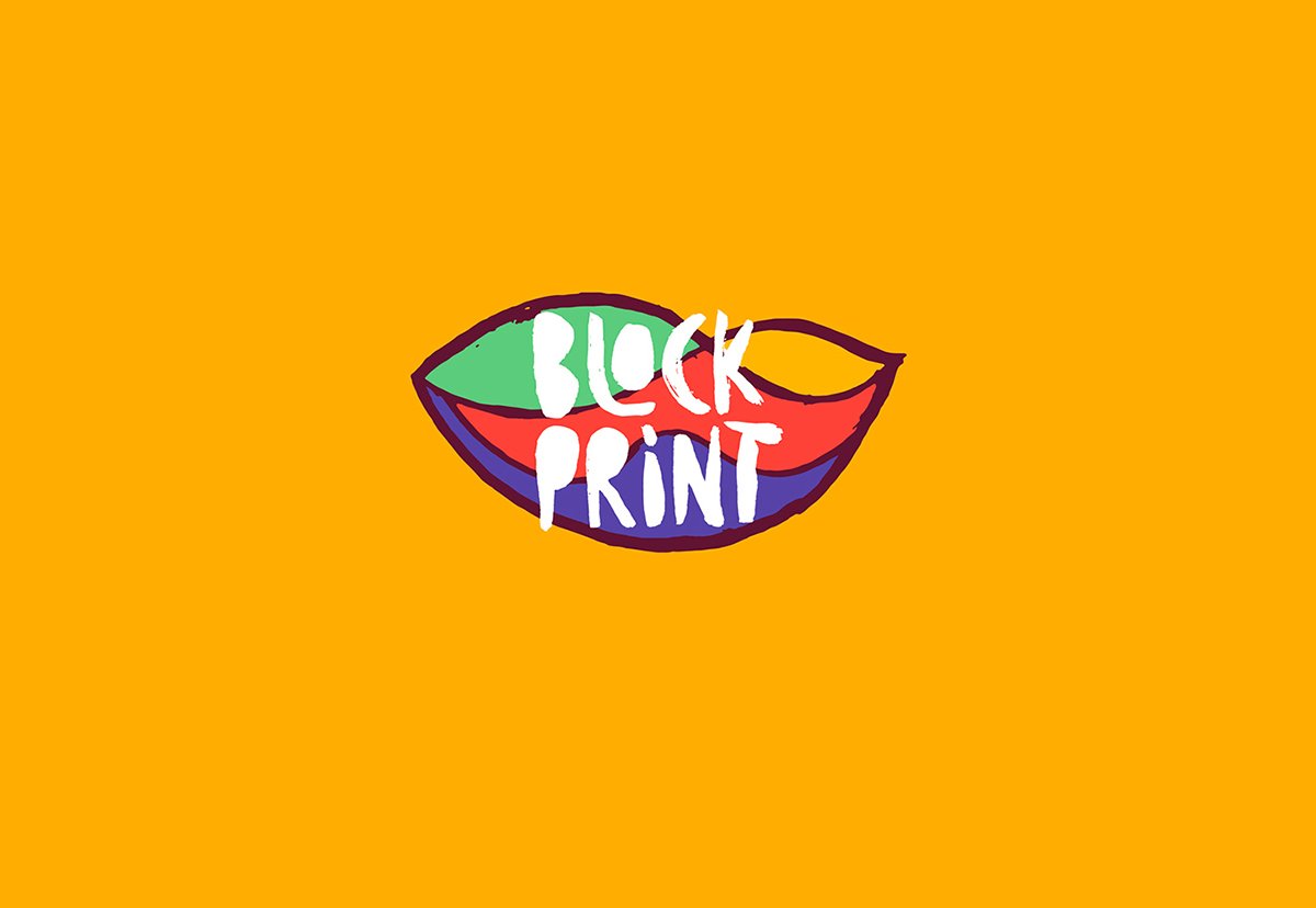 Block Print手工印刷品形象設(shè)計展示