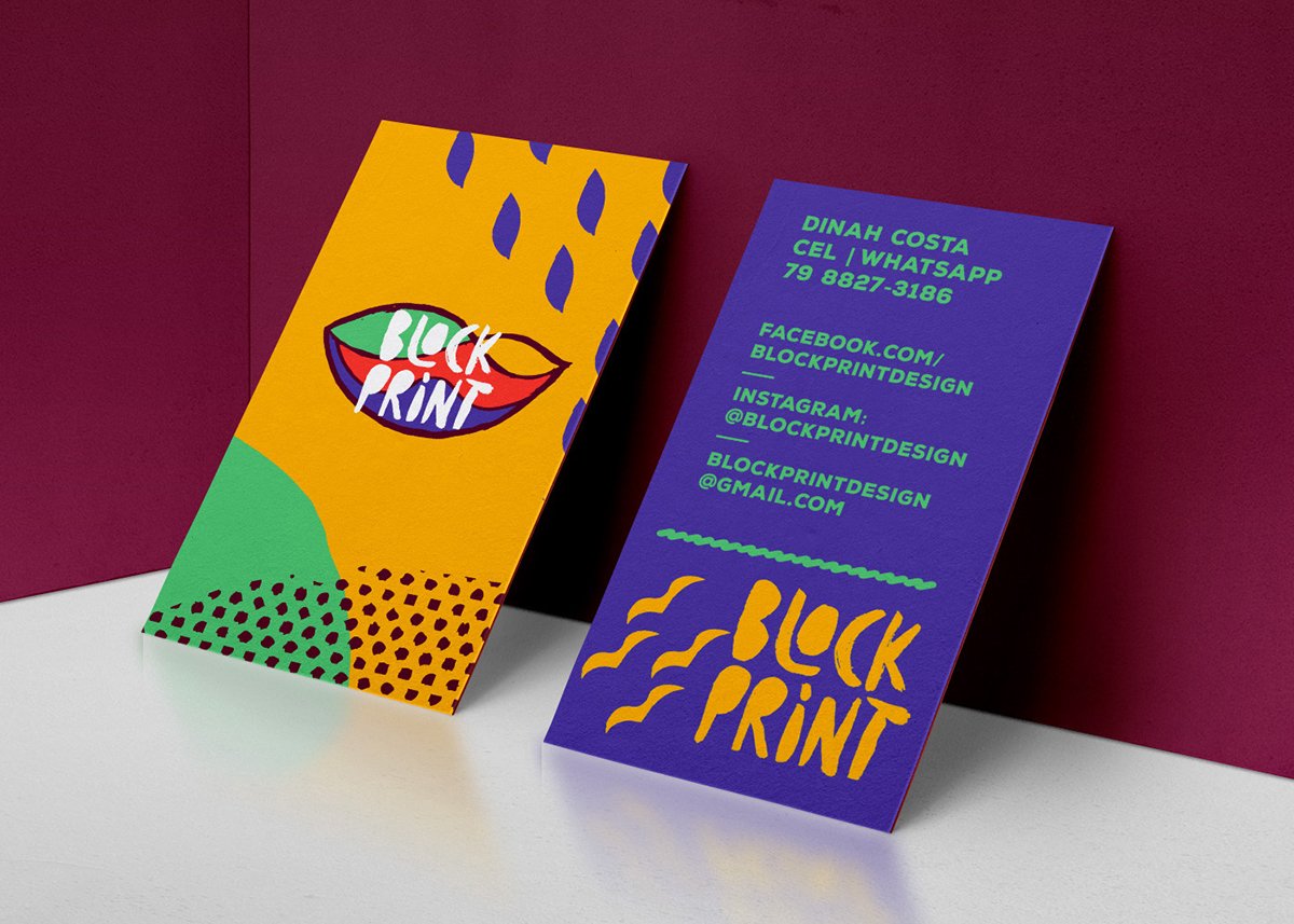 深圳品牌設(shè)計  深圳品牌策劃  Block Print手工印刷品形象設(shè)計  單頁設(shè)計