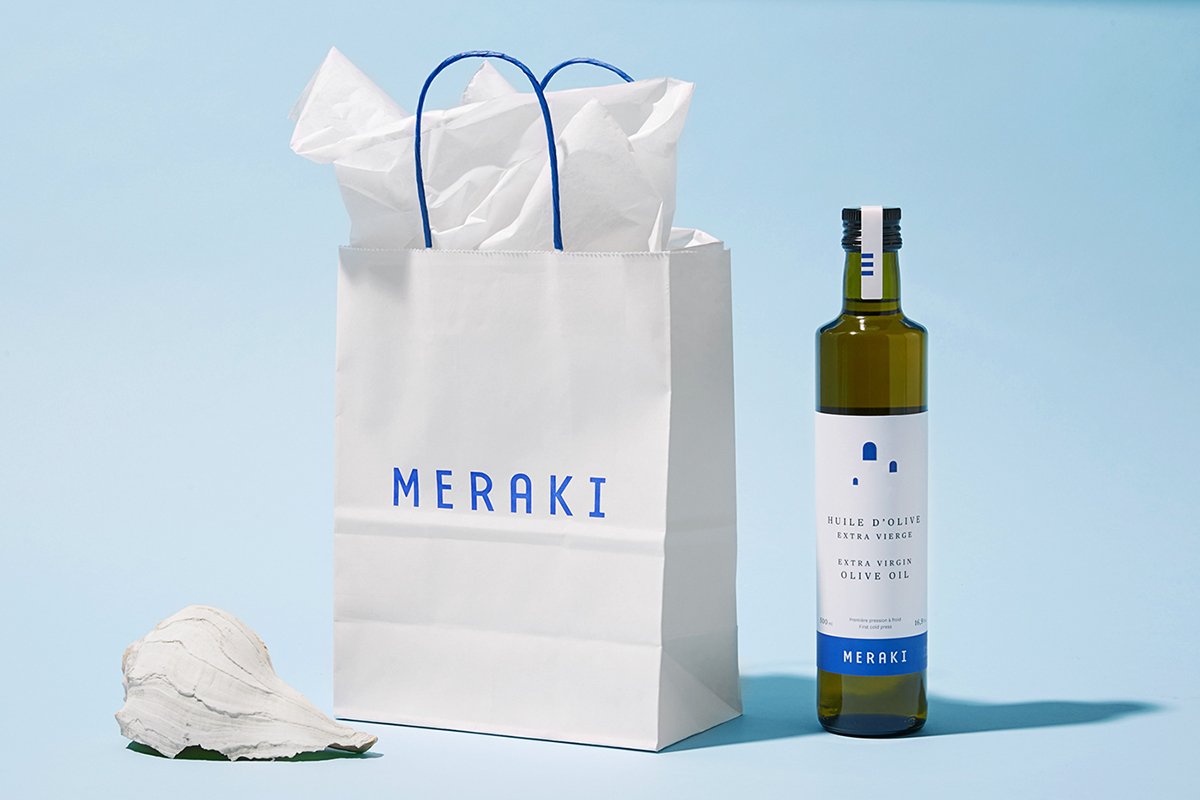 深圳品牌設計  深圳品牌策劃  Meraki橄欖油品牌形象  包裝設計