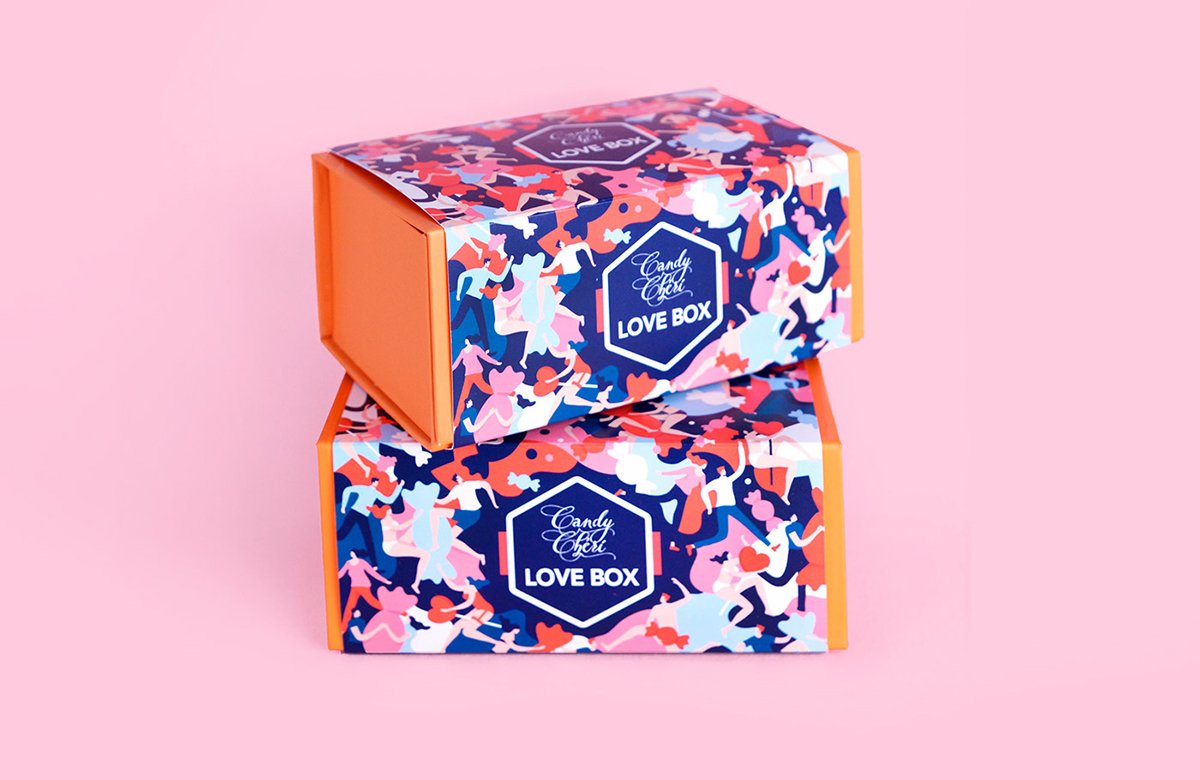深圳品牌設計  深圳品牌策劃  LOVE BOX糖果品牌形象設計展示  包裝設計