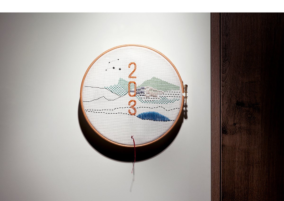 Kores酒店品牌形象設計—刺繡的奢侈品賞析，品牌設計，酒店品牌設計，品牌形象設計，企業(yè)品牌定位，深圳品牌策劃，深圳品牌設計，左右格局