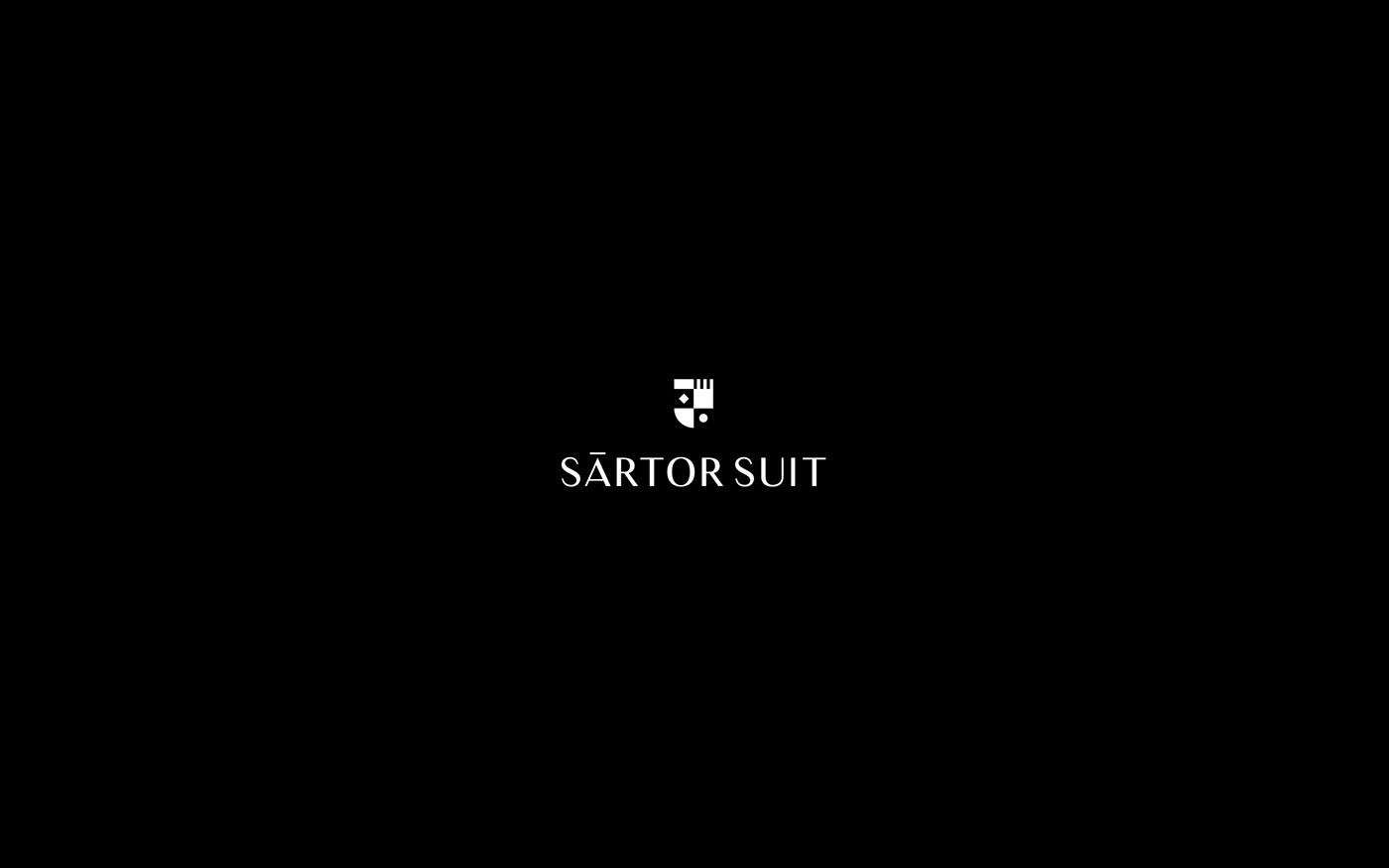 SártorSuit 時(shí)尚男士西裝奢侈品牌重塑案例，服裝品牌形象升級，深圳品牌設(shè)計(jì)，左右格局