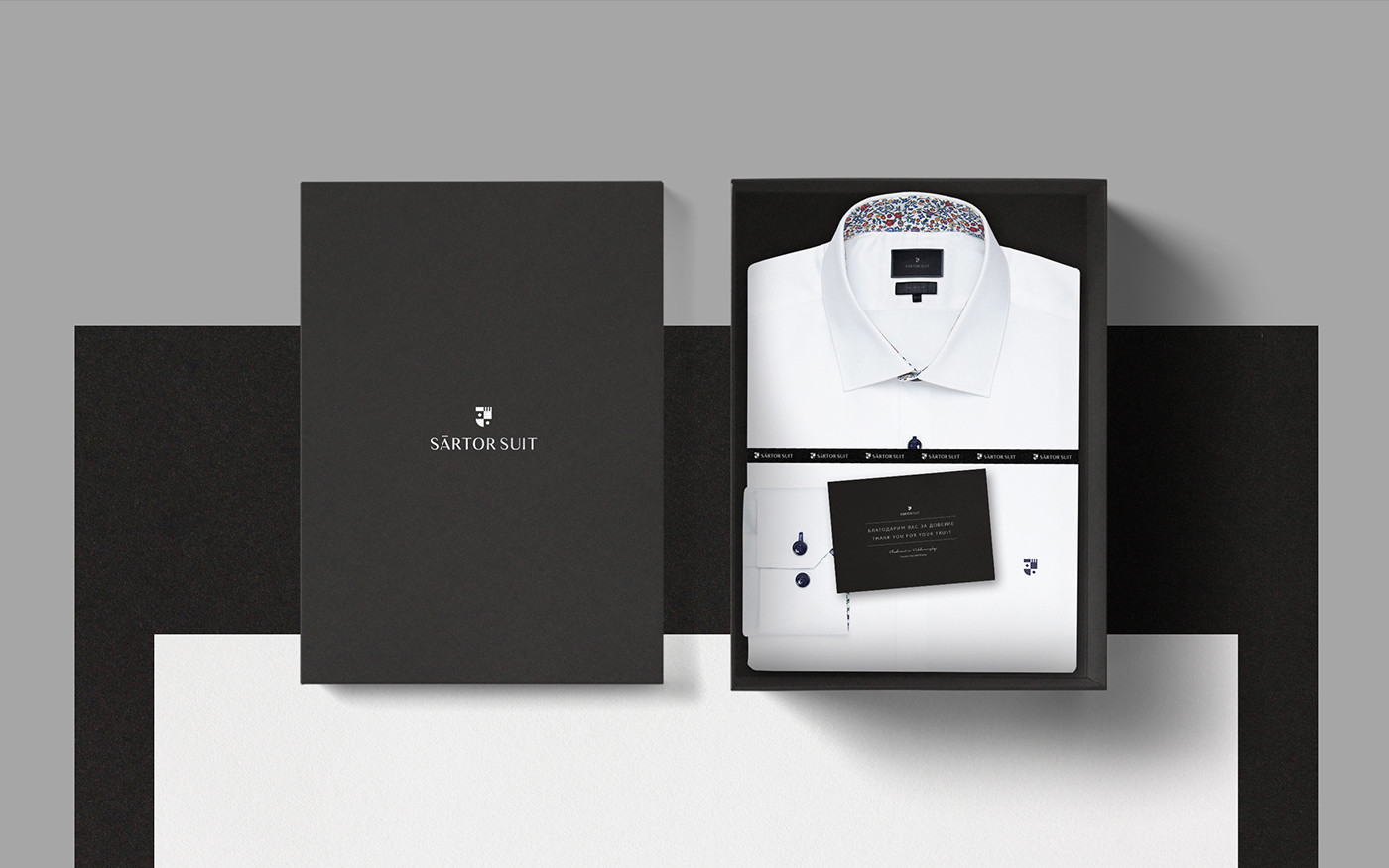 SártorSuit 時(shí)尚男士西裝奢侈品牌重塑案例，服裝品牌形象升級，深圳品牌設(shè)計(jì)，左右格局