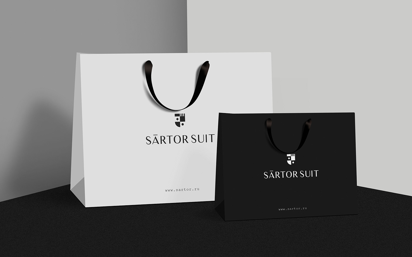 SártorSuit 時(shí)尚男士西裝奢侈品牌重塑案例，服裝品牌形象升級，深圳品牌設(shè)計(jì)，左右格局