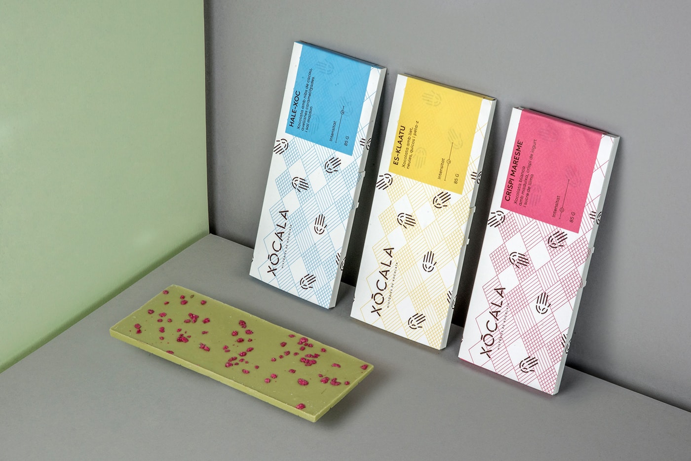 創(chuàng)意食品 Xo?cala 巧克力品牌形象設(shè)計案例欣賞，食品品牌設(shè)計，品牌設(shè)計公司，深圳品牌設(shè)計，左右格局