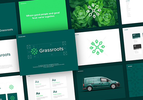 Grassroots 優(yōu)質(zhì)食品企業(yè)品牌形象設(shè)計