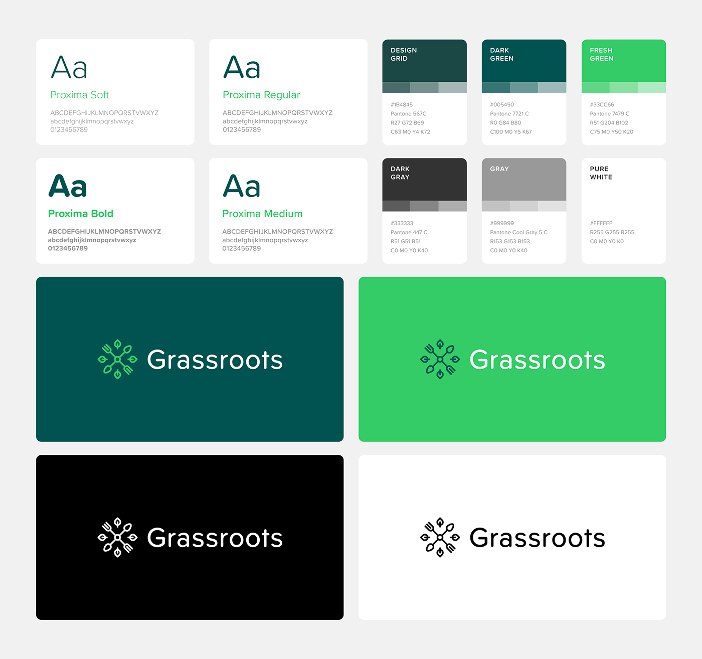 Grassroots 優(yōu)質(zhì)食品企業(yè)品牌形象設(shè)計，食品品牌設(shè)計，食品品牌策劃，深圳品牌設(shè)計，左右格局