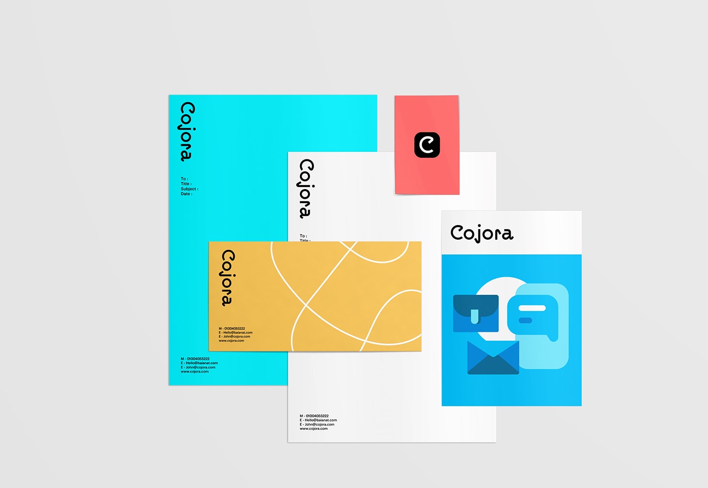 Cojora 軟件開發(fā)公司品牌形象設(shè)計(jì)，科技品牌設(shè)計(jì)，企業(yè)形象設(shè)計(jì)，深圳品牌設(shè)計(jì)，左右格局