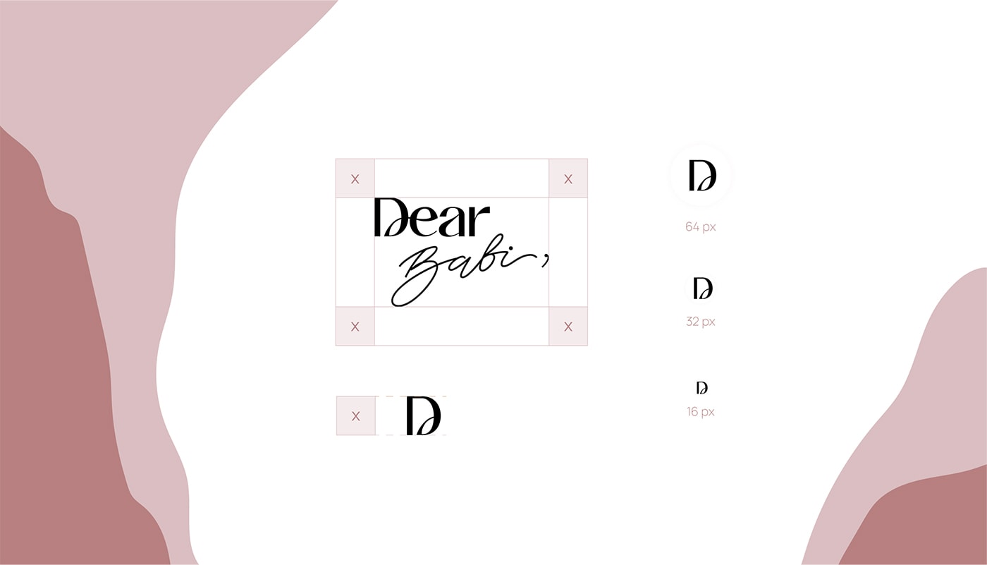 Dear babi 越南輕奢嬰兒用品品牌設(shè)計(jì)案例，嬰兒品牌設(shè)計(jì)，品牌視覺(jué)設(shè)計(jì)，深圳品牌設(shè)計(jì)，左右格局