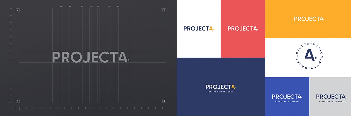 PROJECTA 建筑室內(nèi)企業(yè)品牌設(shè)計——傳統(tǒng)品牌轉(zhuǎn)型升級，建筑企業(yè)品牌設(shè)計，傳統(tǒng)品牌升級，深圳品牌設(shè)計，左右格局