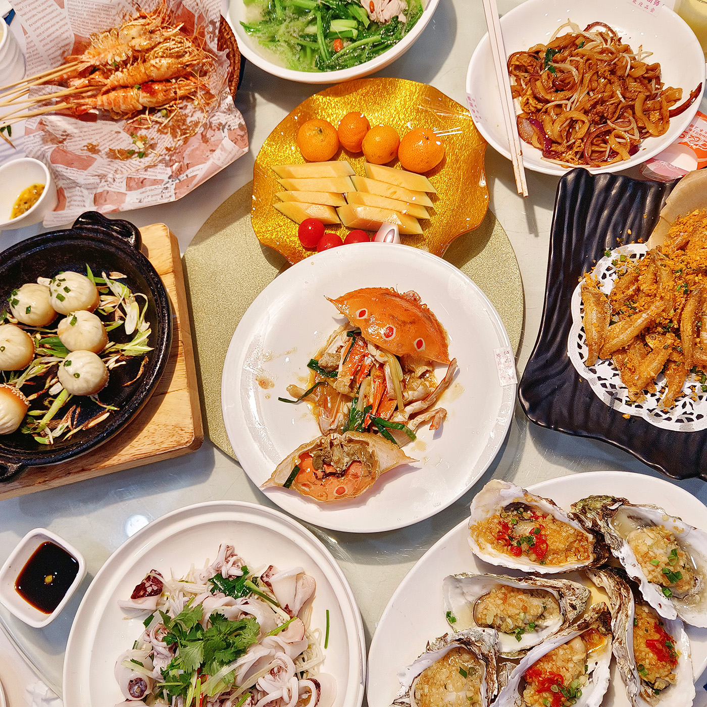 左右格局聚餐